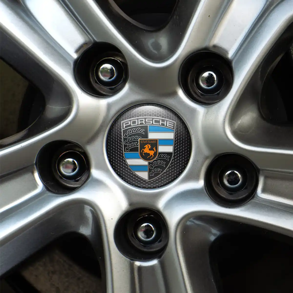 Porsche Silicone Sticker Premium Edition