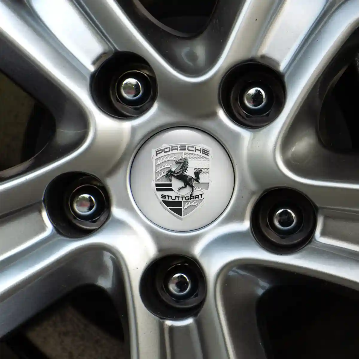Porsche Silicone Sticker Resin Elite
