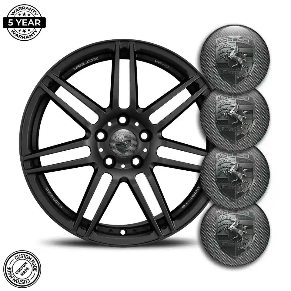 Porsche Silicone Sticker Self-Adhesive Prestige Line