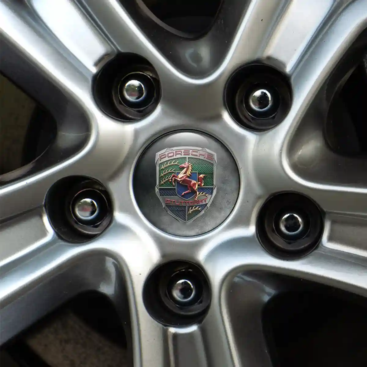 Porsche Silicone Sticker Self-Adhesive Prime Quality