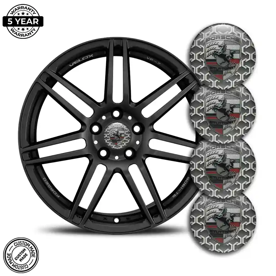 Porsche Silicone Sticker Signature Edition