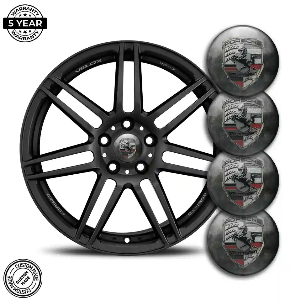 Porsche Silicone Sticker Sport Tuning