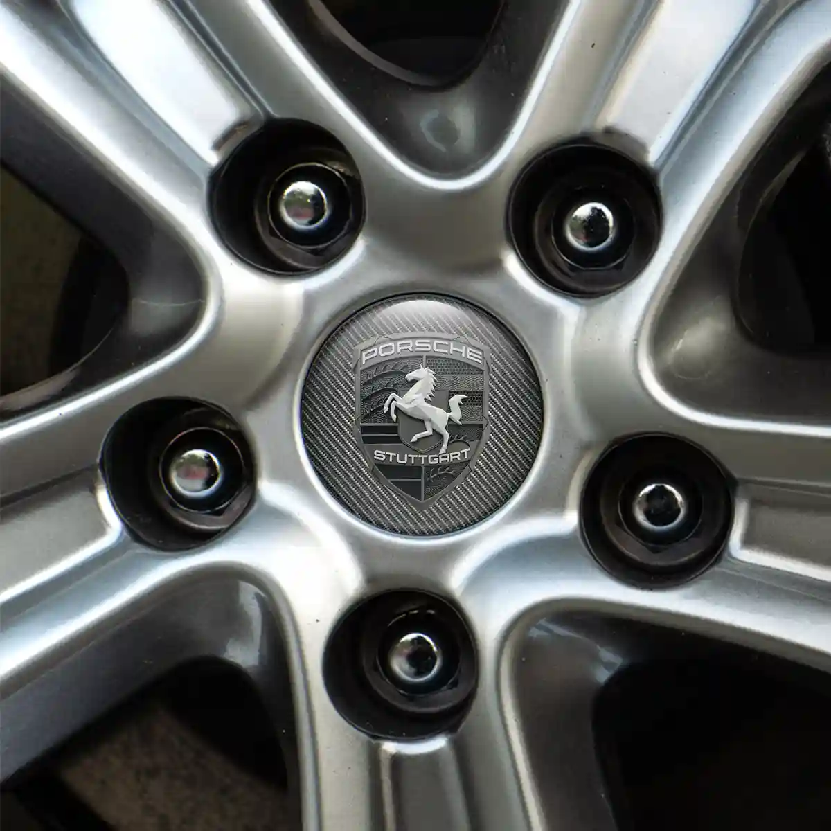 Porsche Sticker Epoxy 3D Gel Branded Line