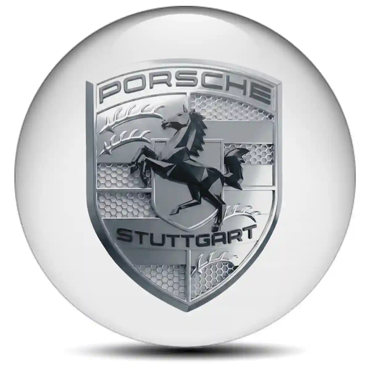 Porsche Sticker Epoxy 3D Gel Elite Edition