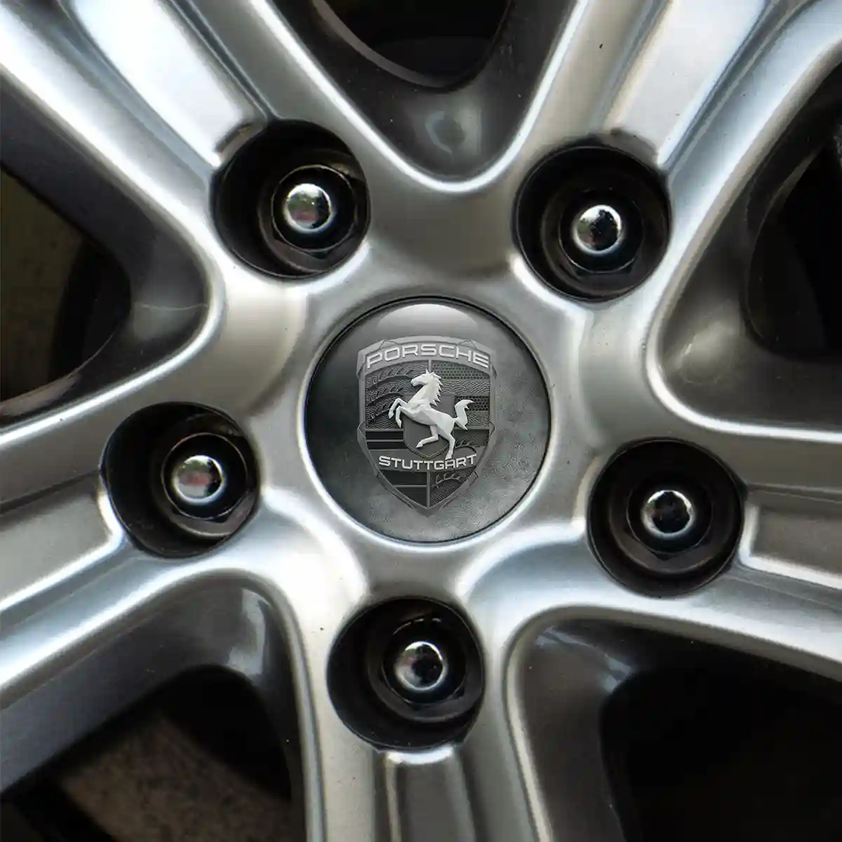 Porsche Sticker Epoxy 3D Gel Marked Edition