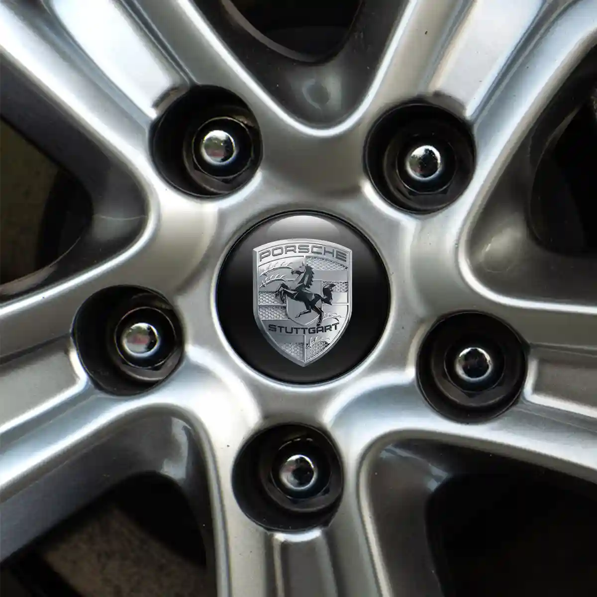 Porsche Sticker Epoxy 3D Gel Performance Style
