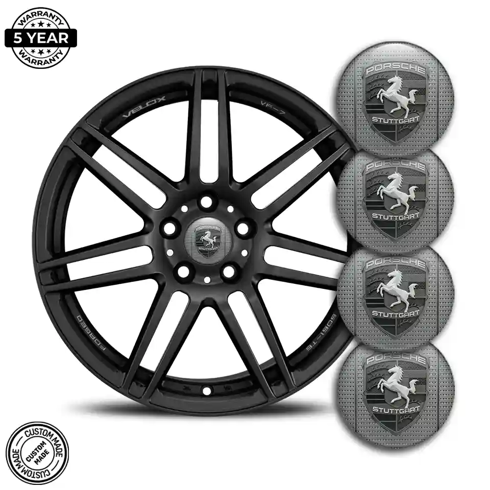 Porsche Wheel Emblems Auto Tuning