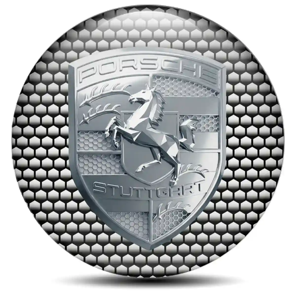 Porsche Wheel Emblems Exclusive Series