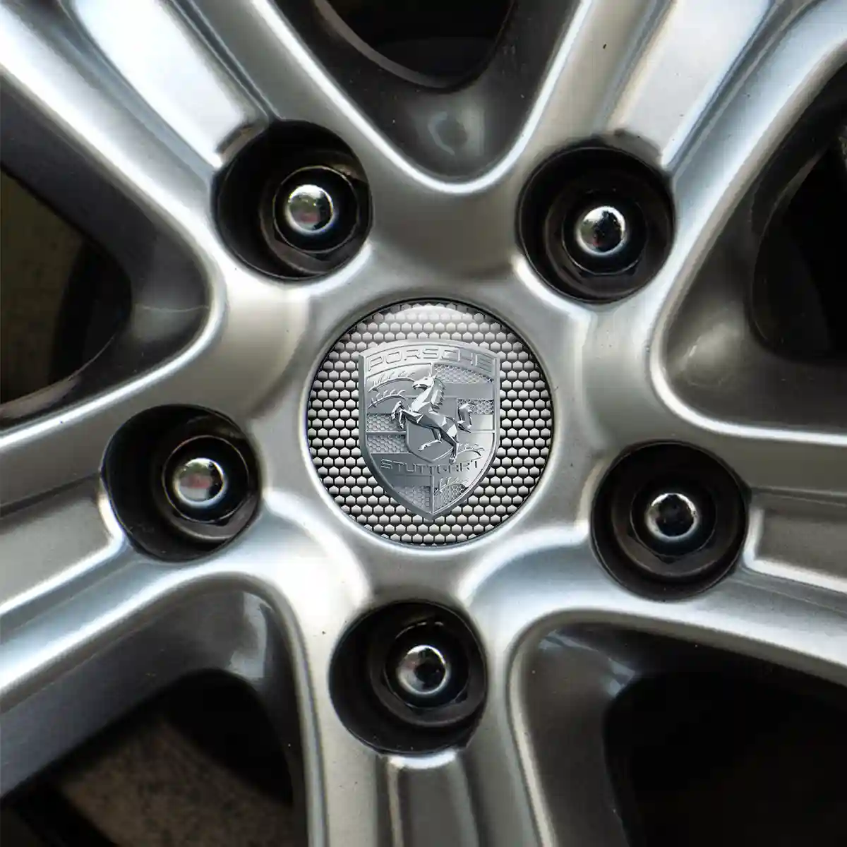 Porsche Wheel Emblems Exclusive Series