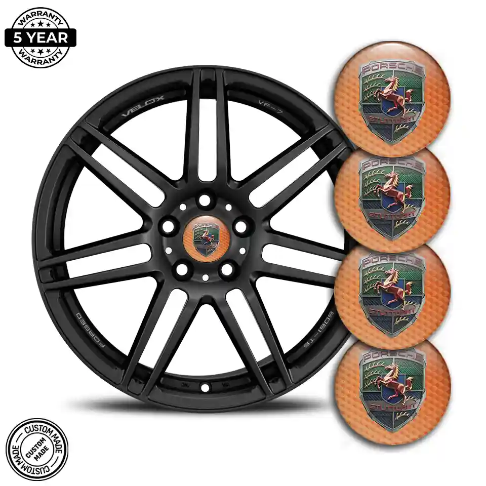 Porsche Wheel Emblems Interior Luxe