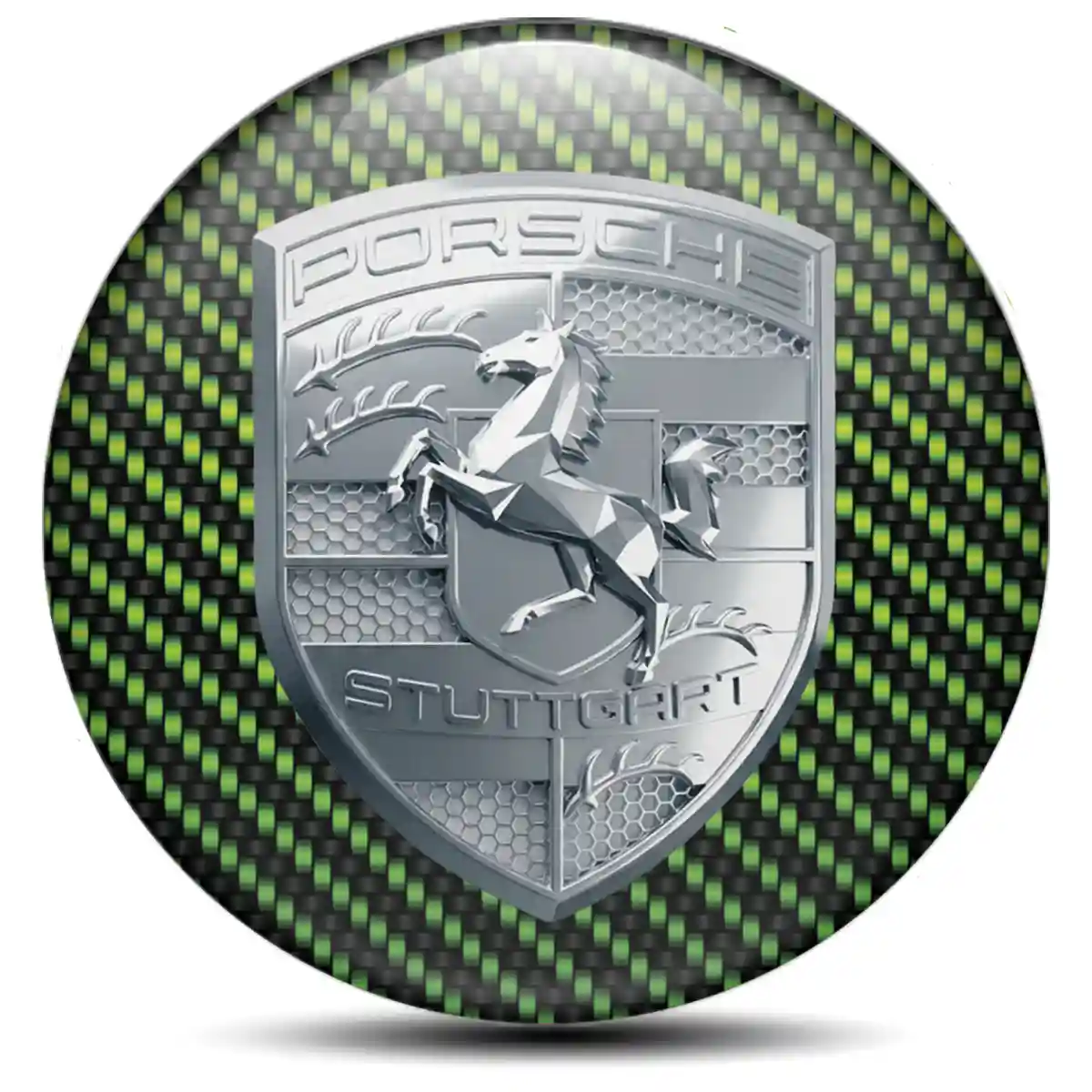 Porsche Wheel Emblems Prestige Line