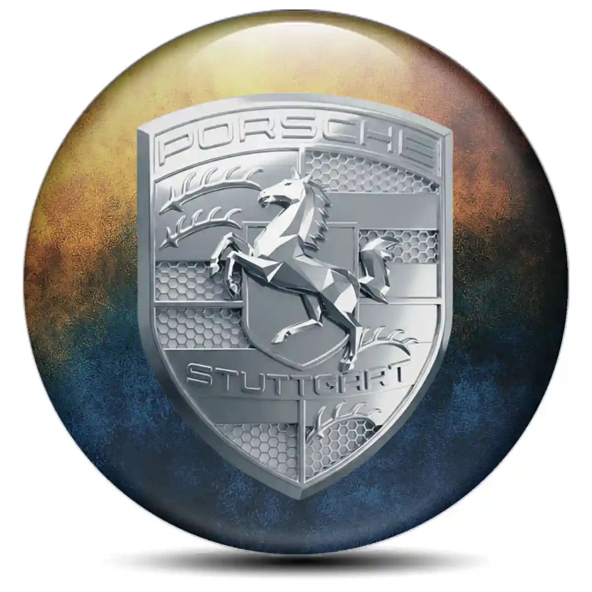 Porsche Wheel Emblems Signature Edition