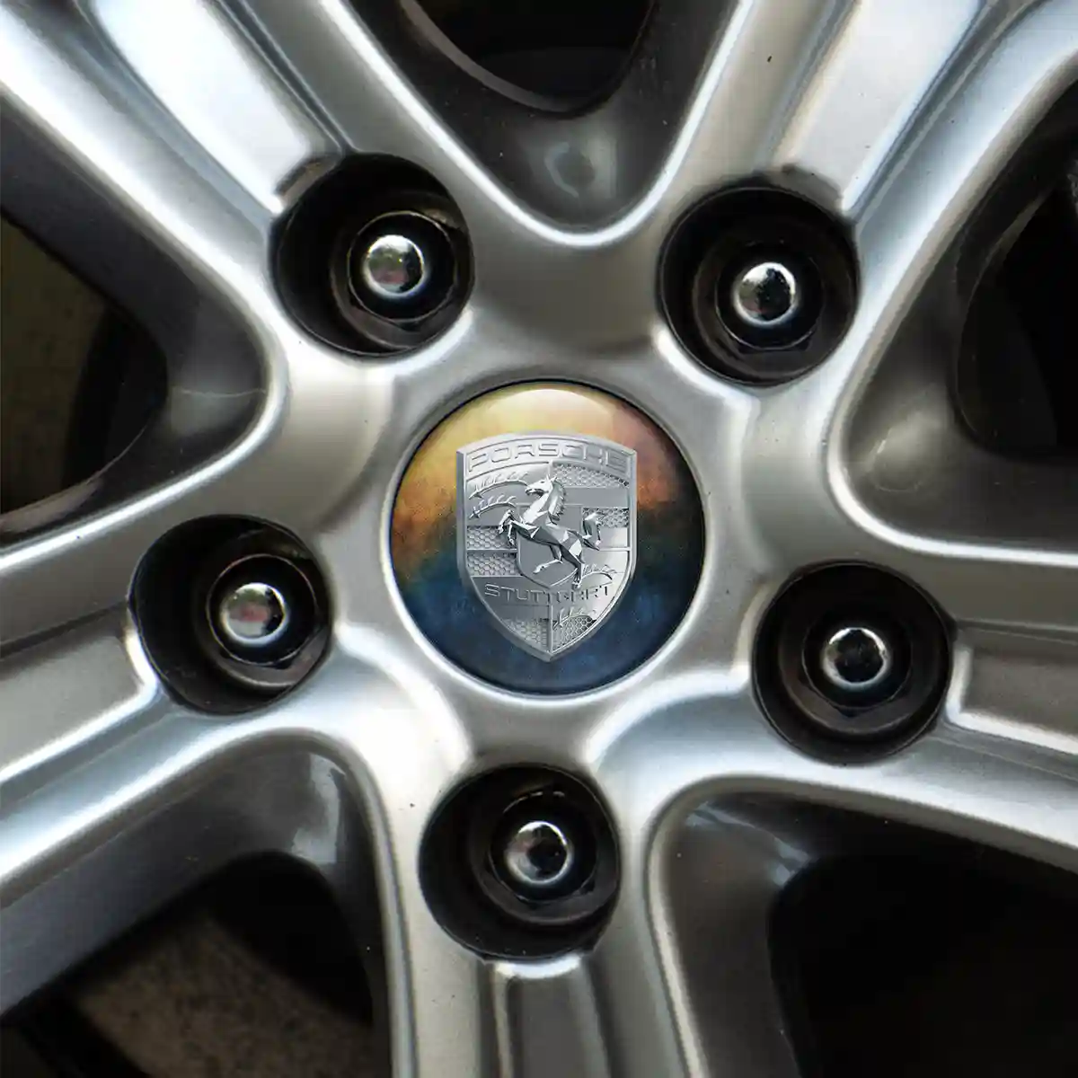Porsche Wheel Emblems Signature Edition