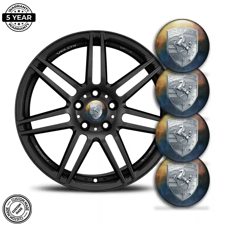 Porsche Wheel Emblems Signature Edition