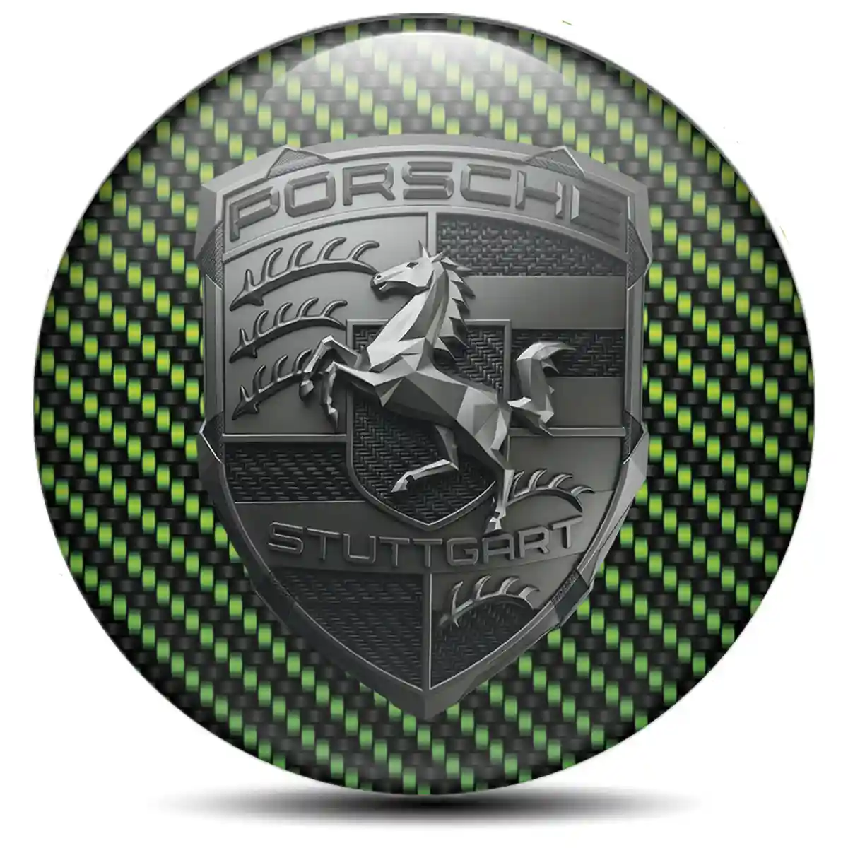 Porsche Wheel Emblems Signature Grade