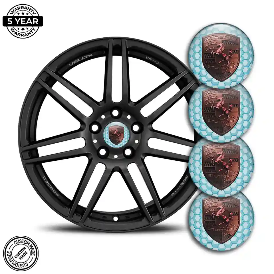 Porsche Wheel Emblems Superior Craft