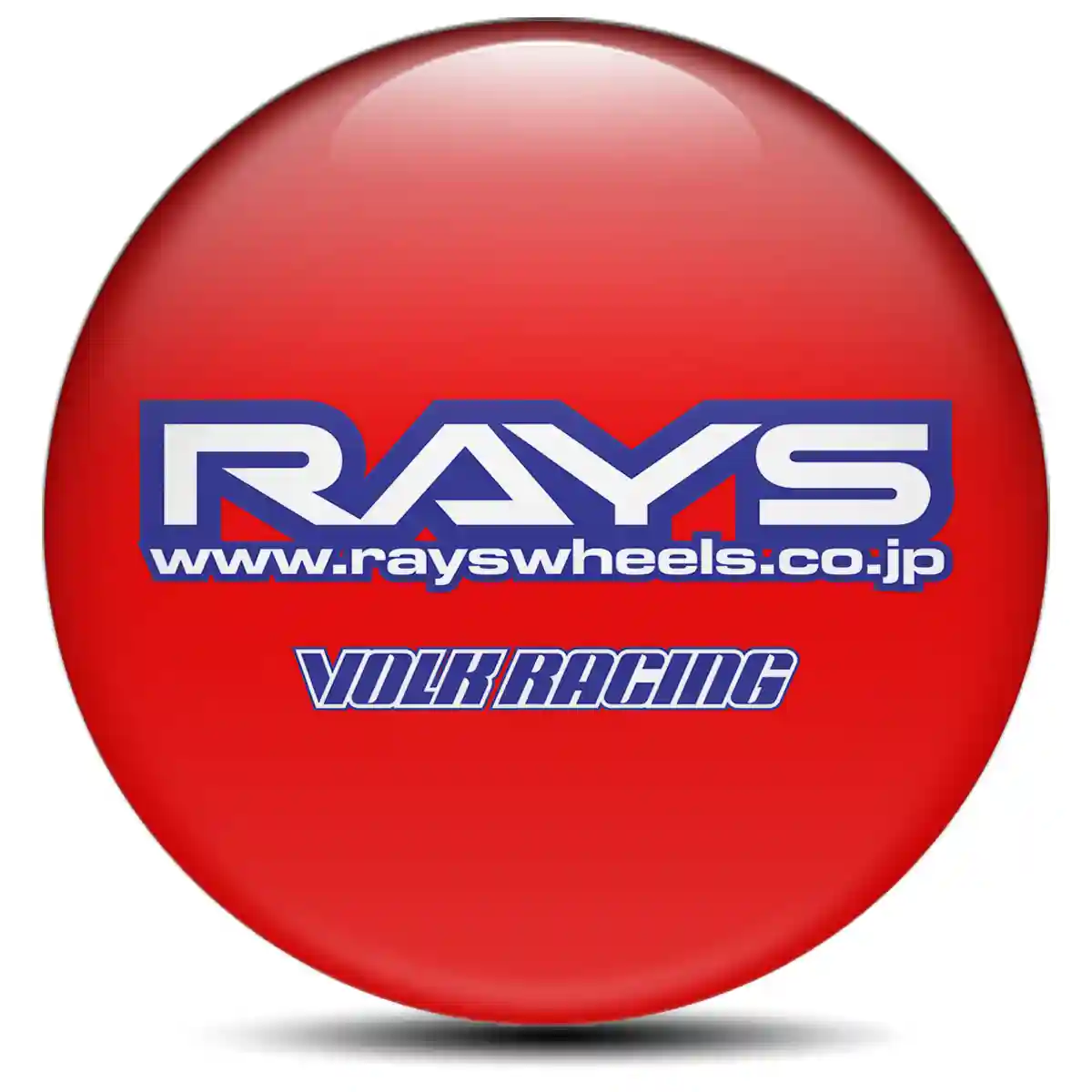 RAYS Badge Emblems Center Cap Elite Finish