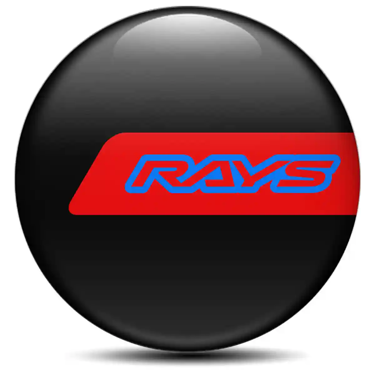 RAYS Domed Emblem Refined Design