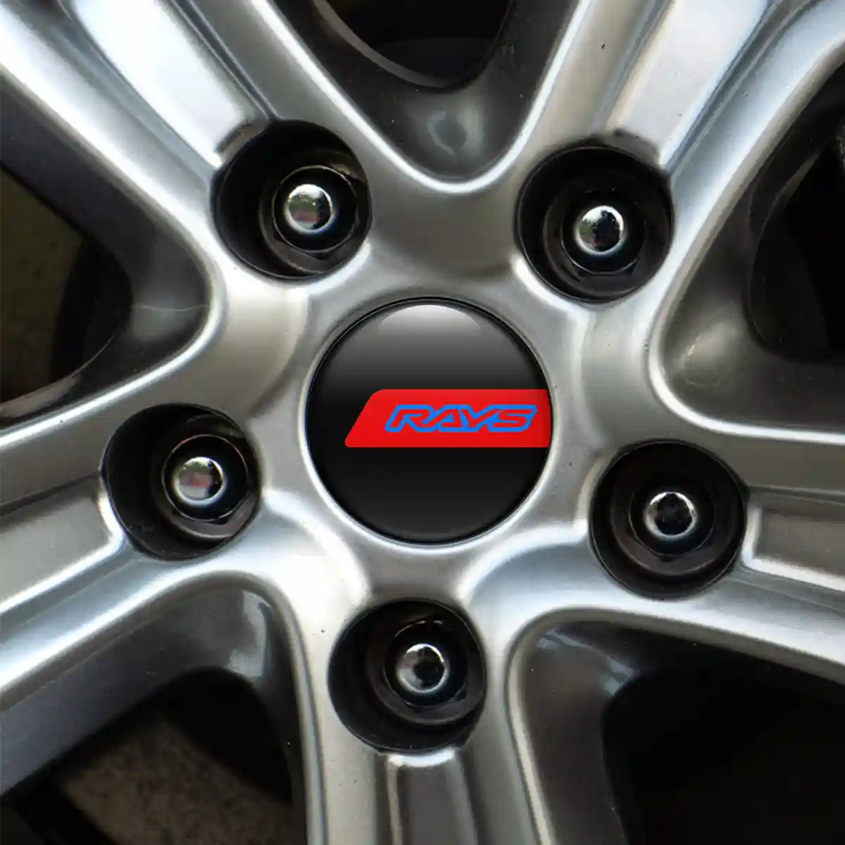 RAYS Domed Emblem Refined Design