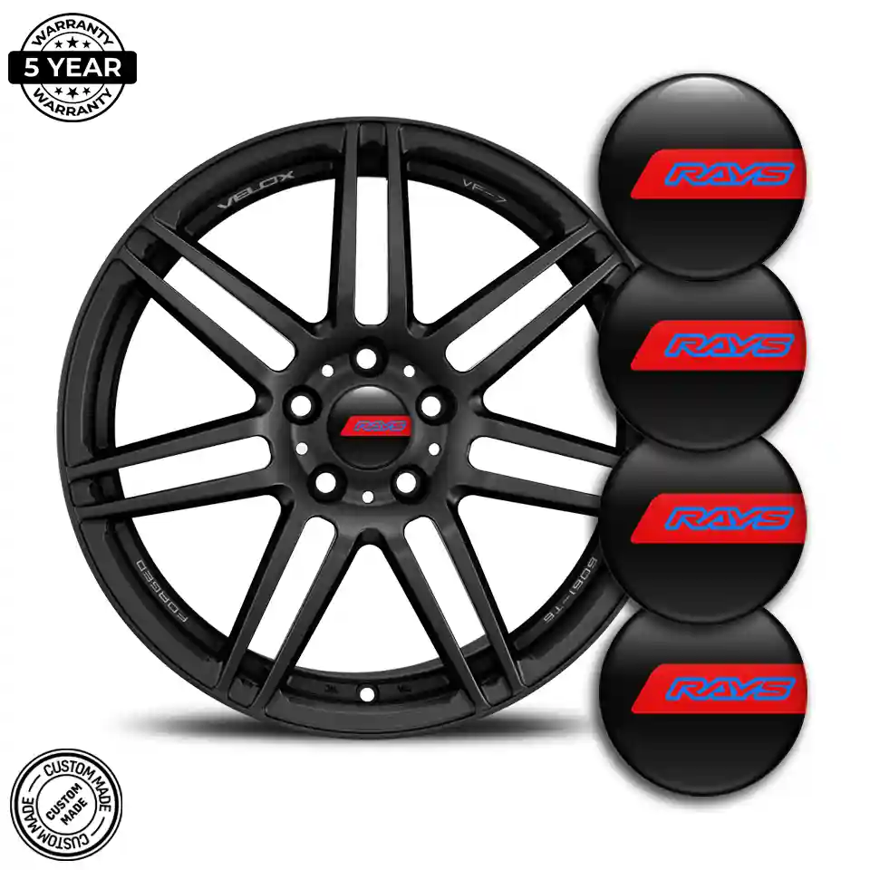 RAYS Domed Emblem Refined Design