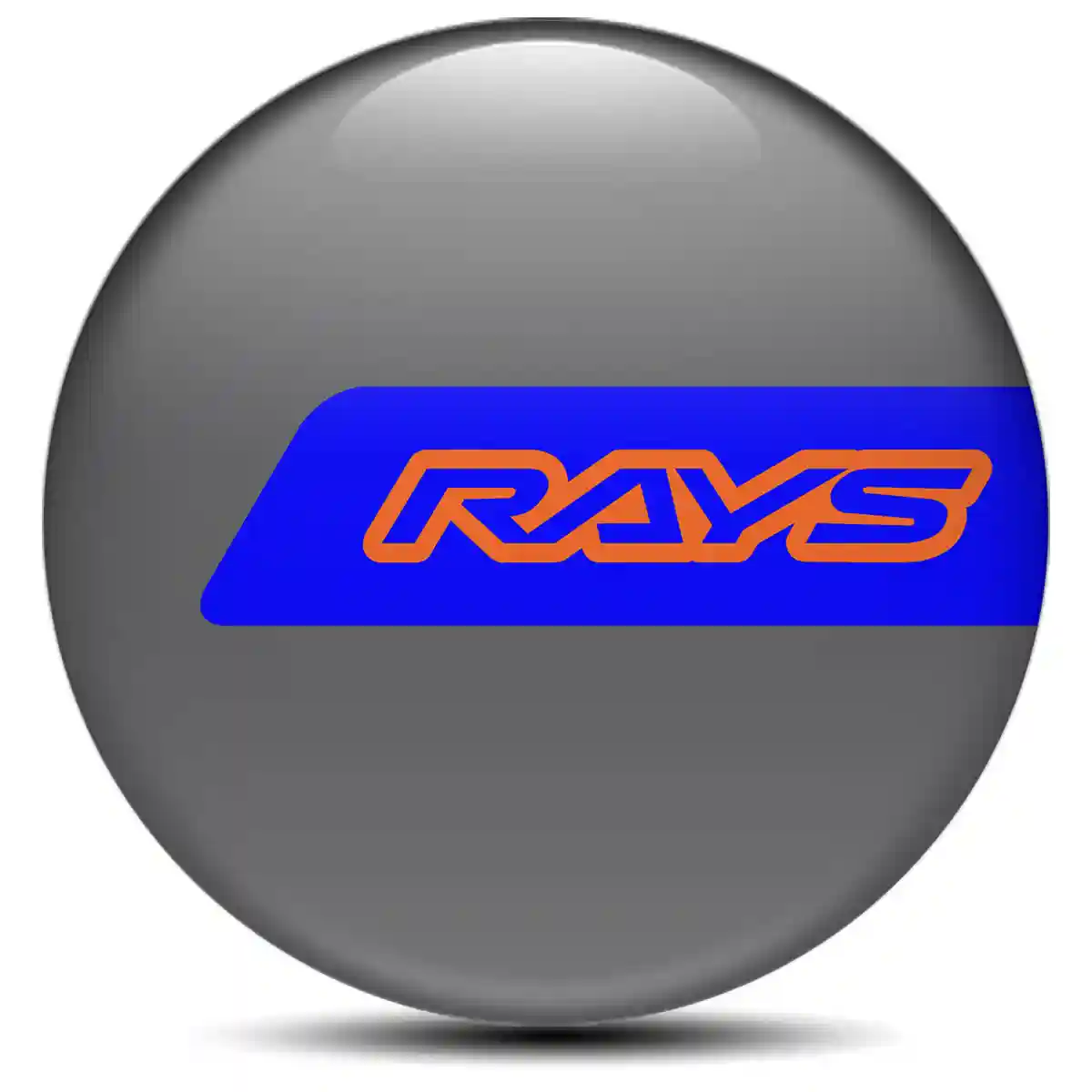 RAYS Domed Emblem Self-Adhesive Elite Finish
