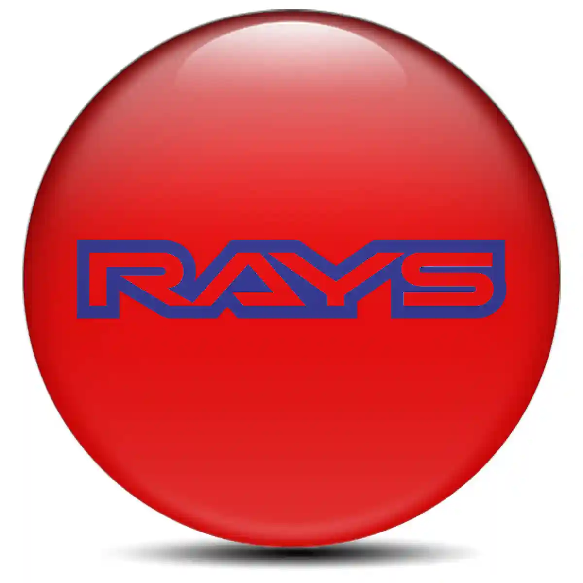 RAYS Domed Emblem Sleek Style