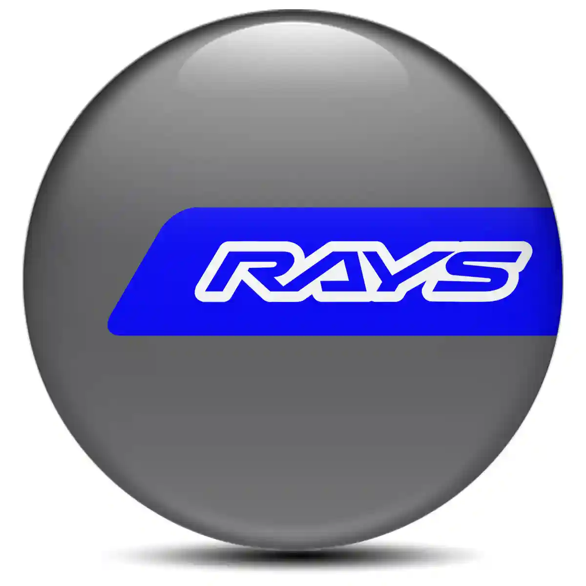 RAYS Domed Sticker Elite Finish