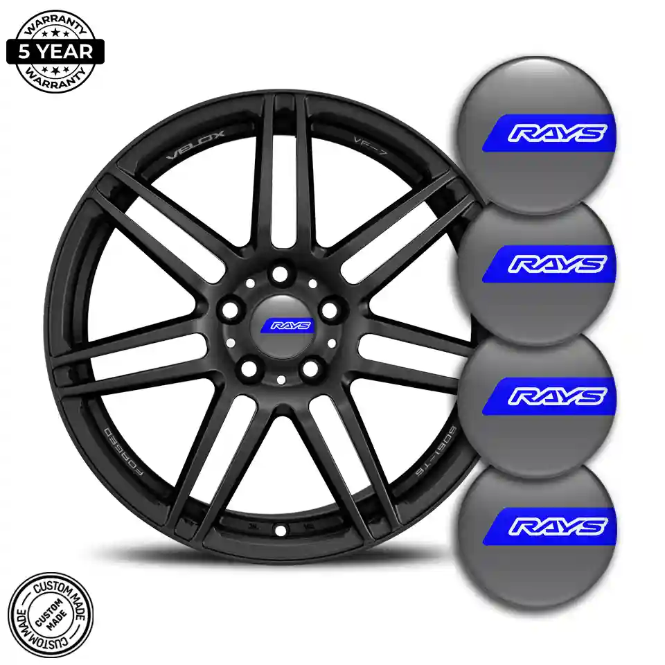 RAYS Domed Sticker Elite Finish