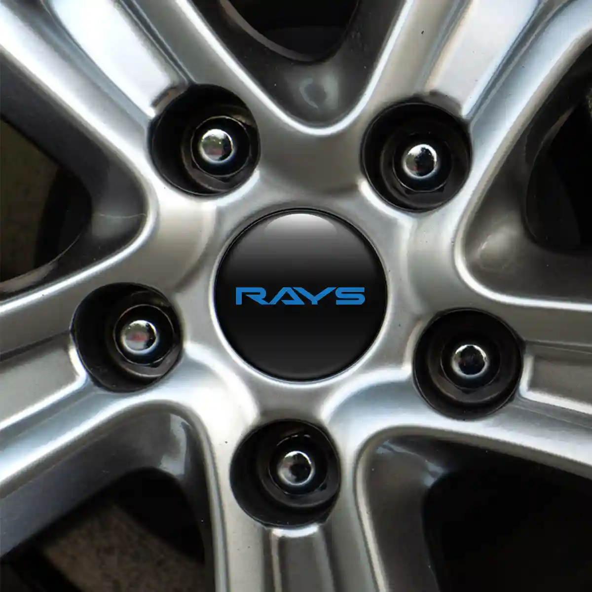 RAYS Domed Sticker Refined Design
