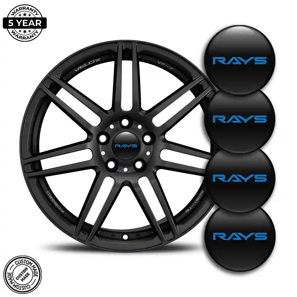 RAYS Domed Sticker Refined Design