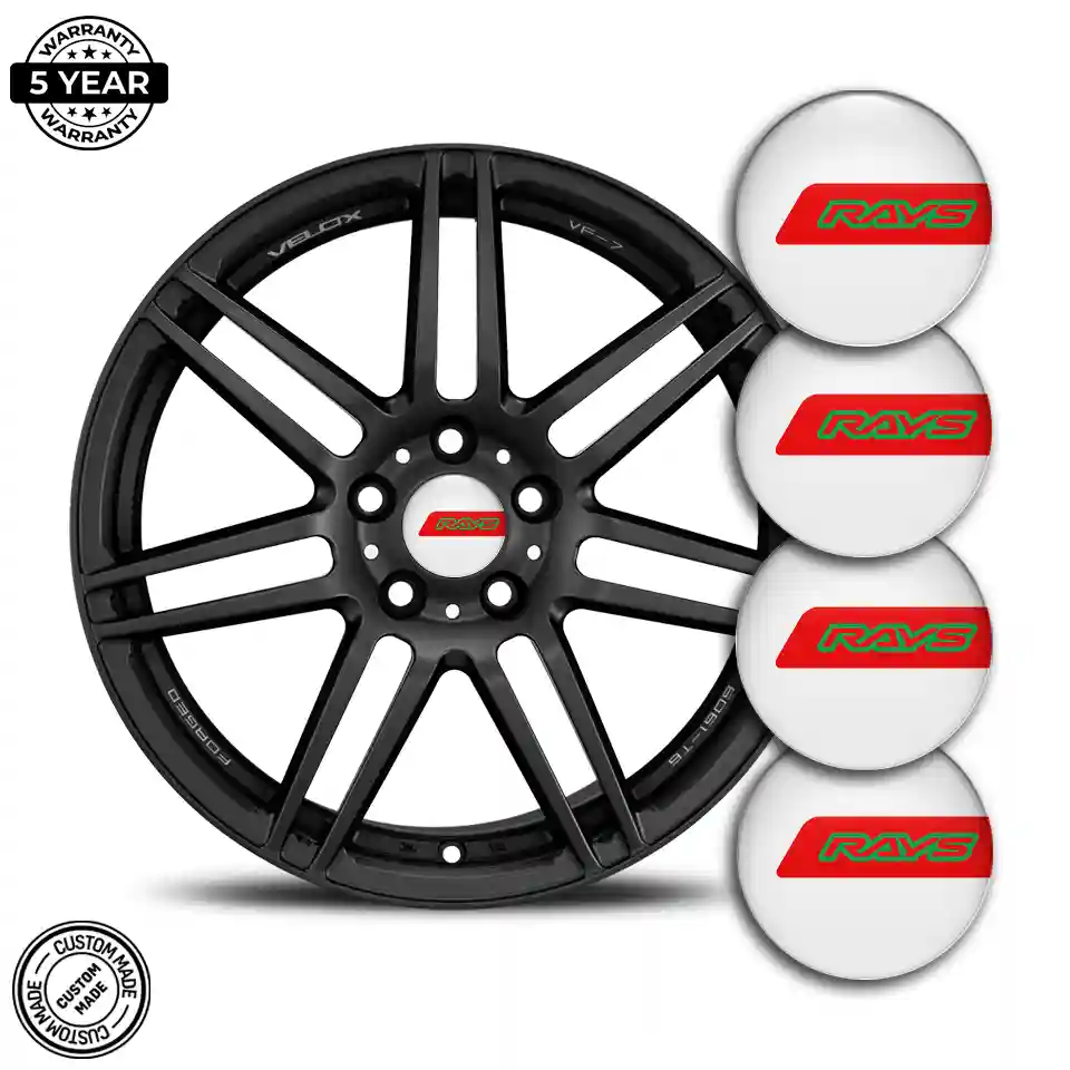 RAYS Domed Sticker Self-Adhesive Prime Quality