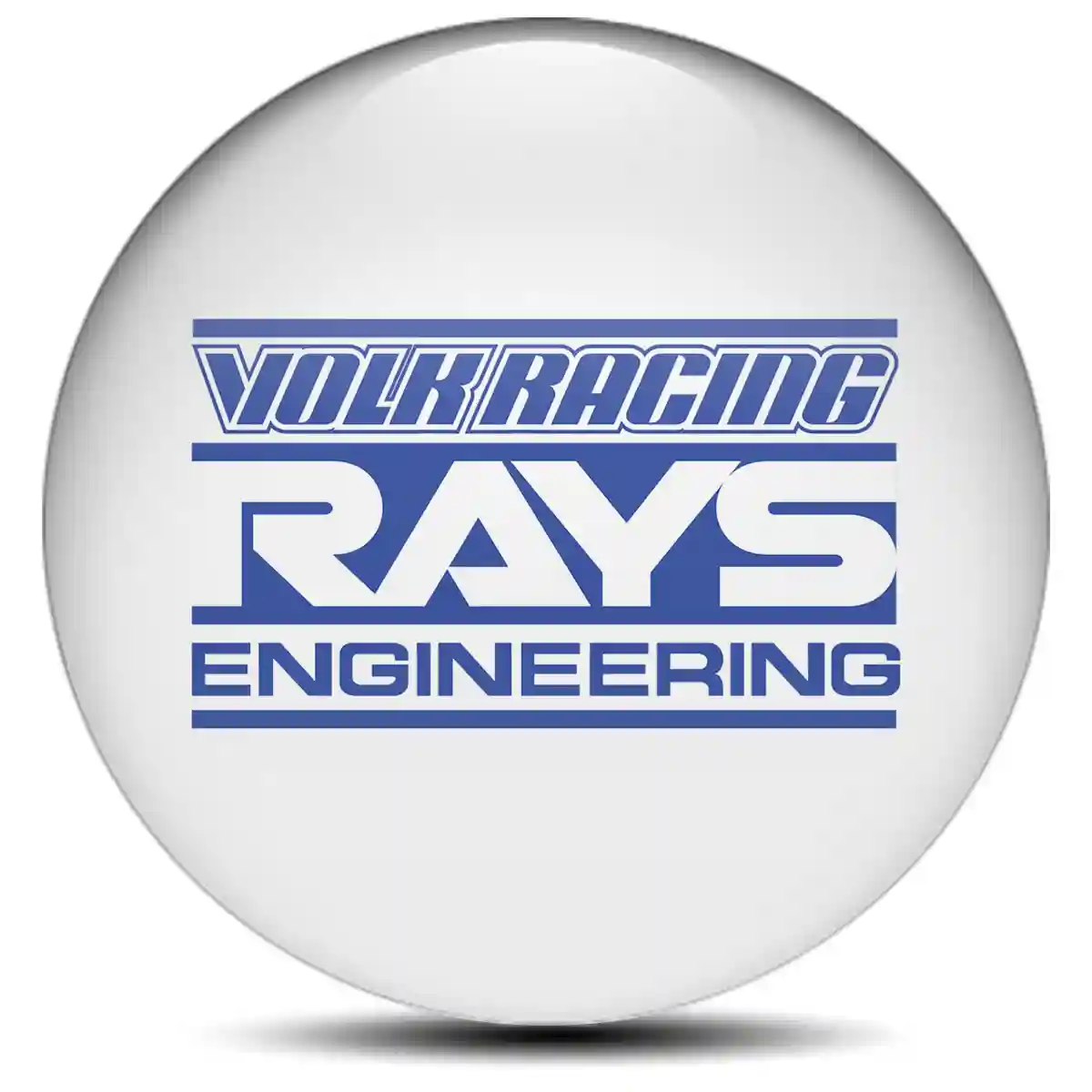 RAYS Domed Sticker Self-Adhesive Refined Design