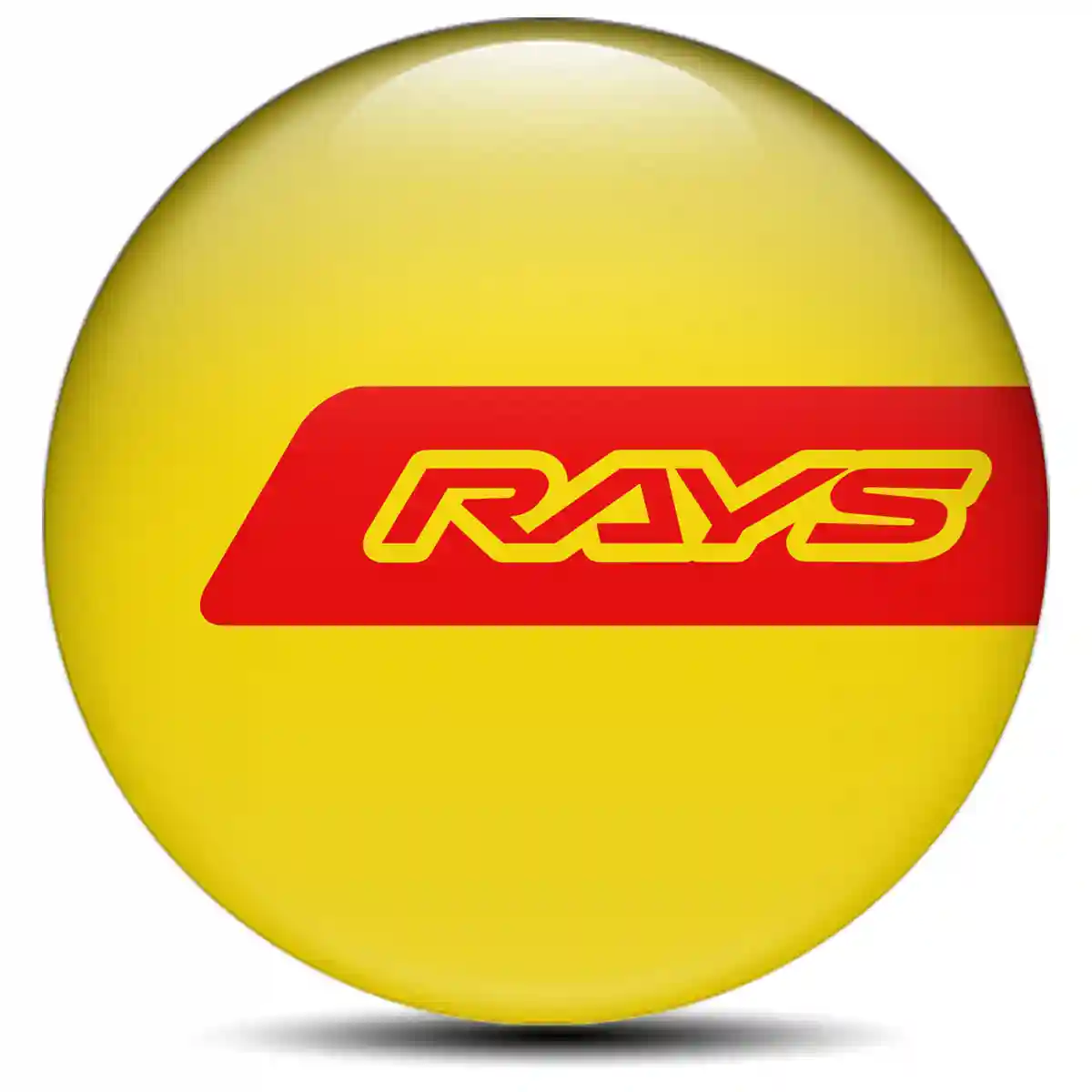 RAYS Emblem Badge Self-Adhesive Elite Finish