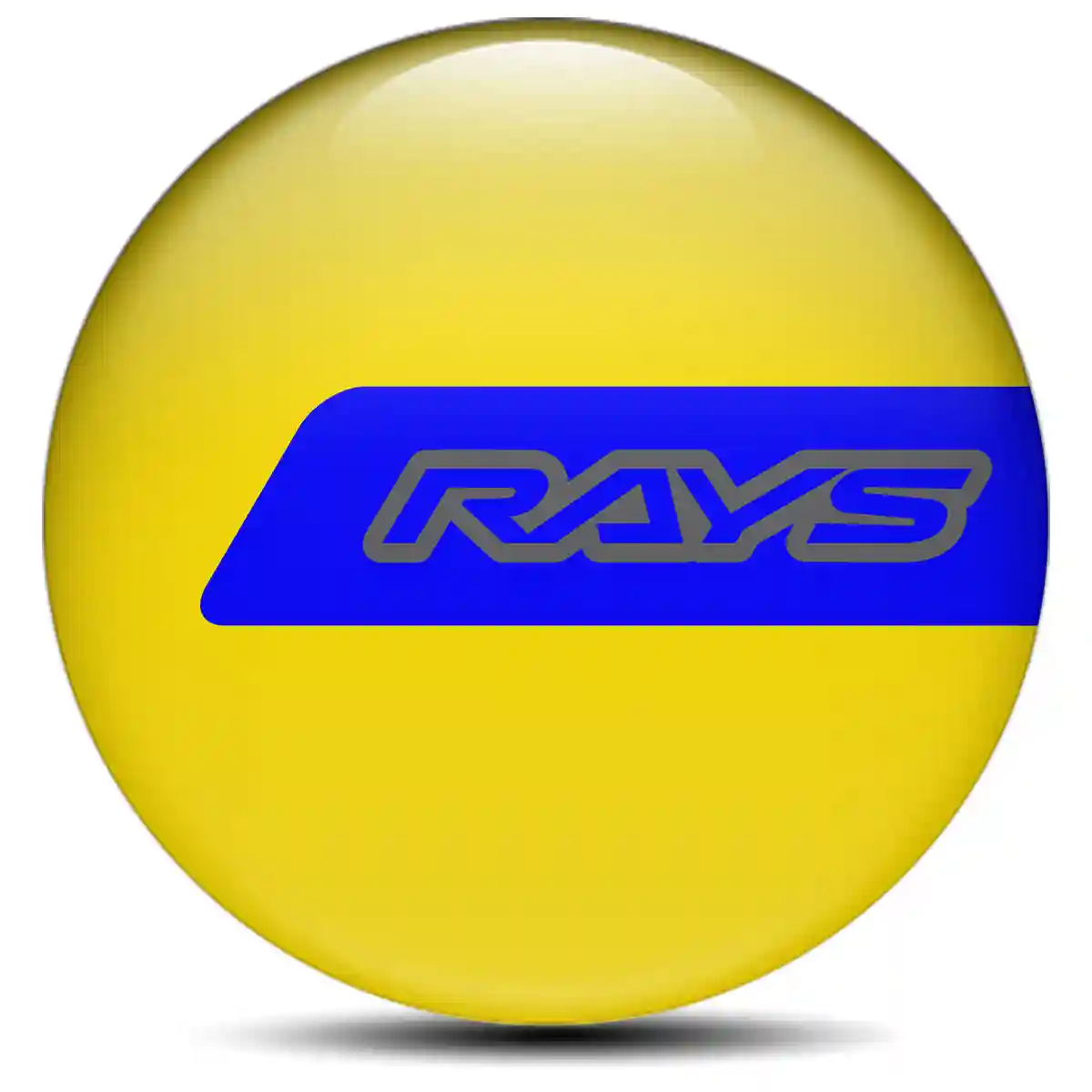RAYS Emblem Badge Sleek Style