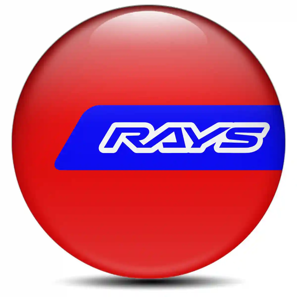 RAYS Emblem Center Hub Cap Self-Adhesive Elite Finish