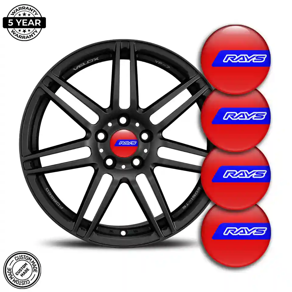 RAYS Emblem Center Hub Cap Self-Adhesive Elite Finish