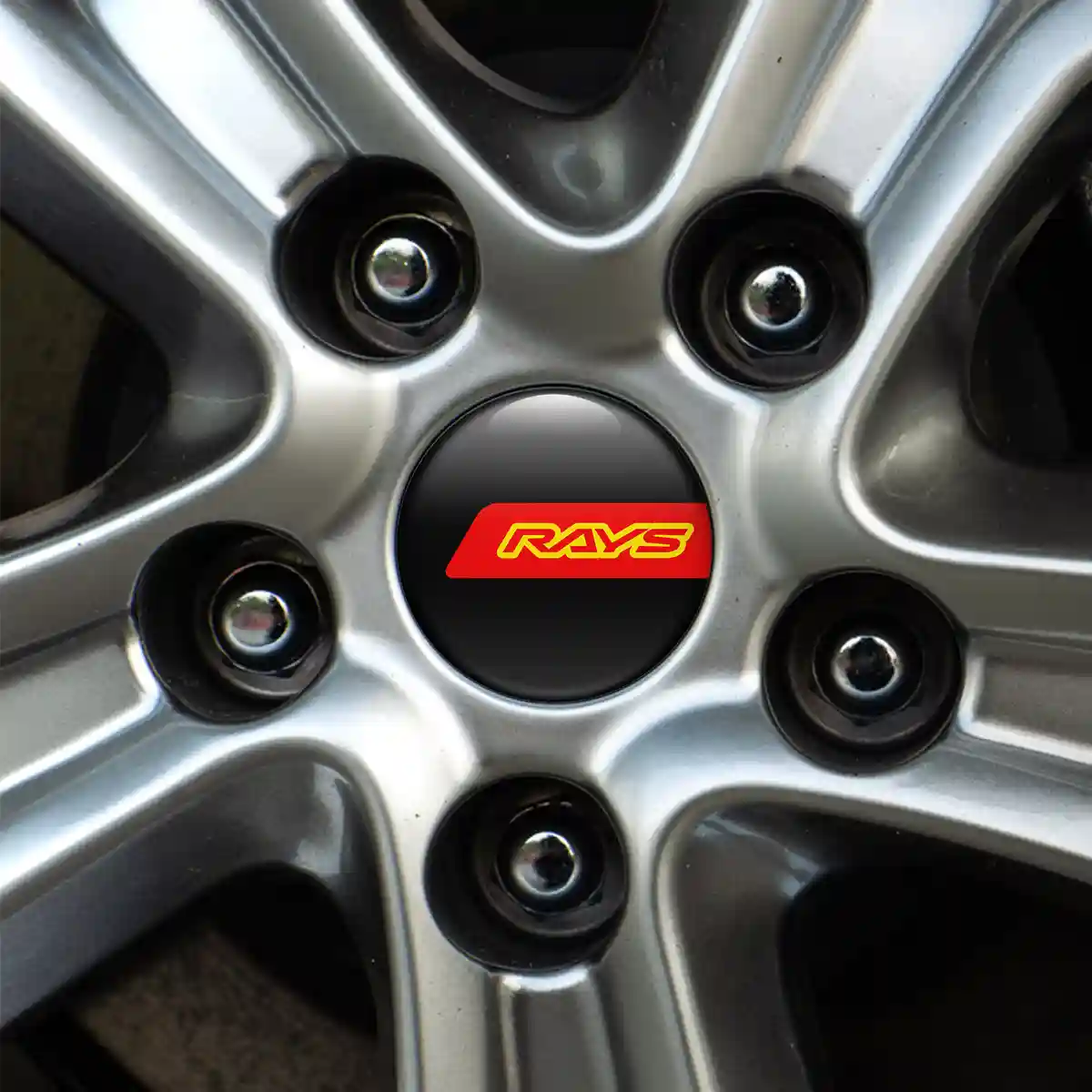 RAYS Emblem Center Hub Cap Self-Adhesive Superior Craft