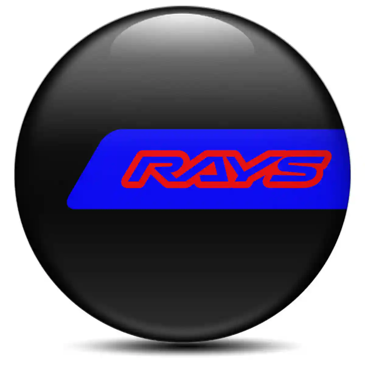 RAYS Emblem Center Hup Cap Sleek Style