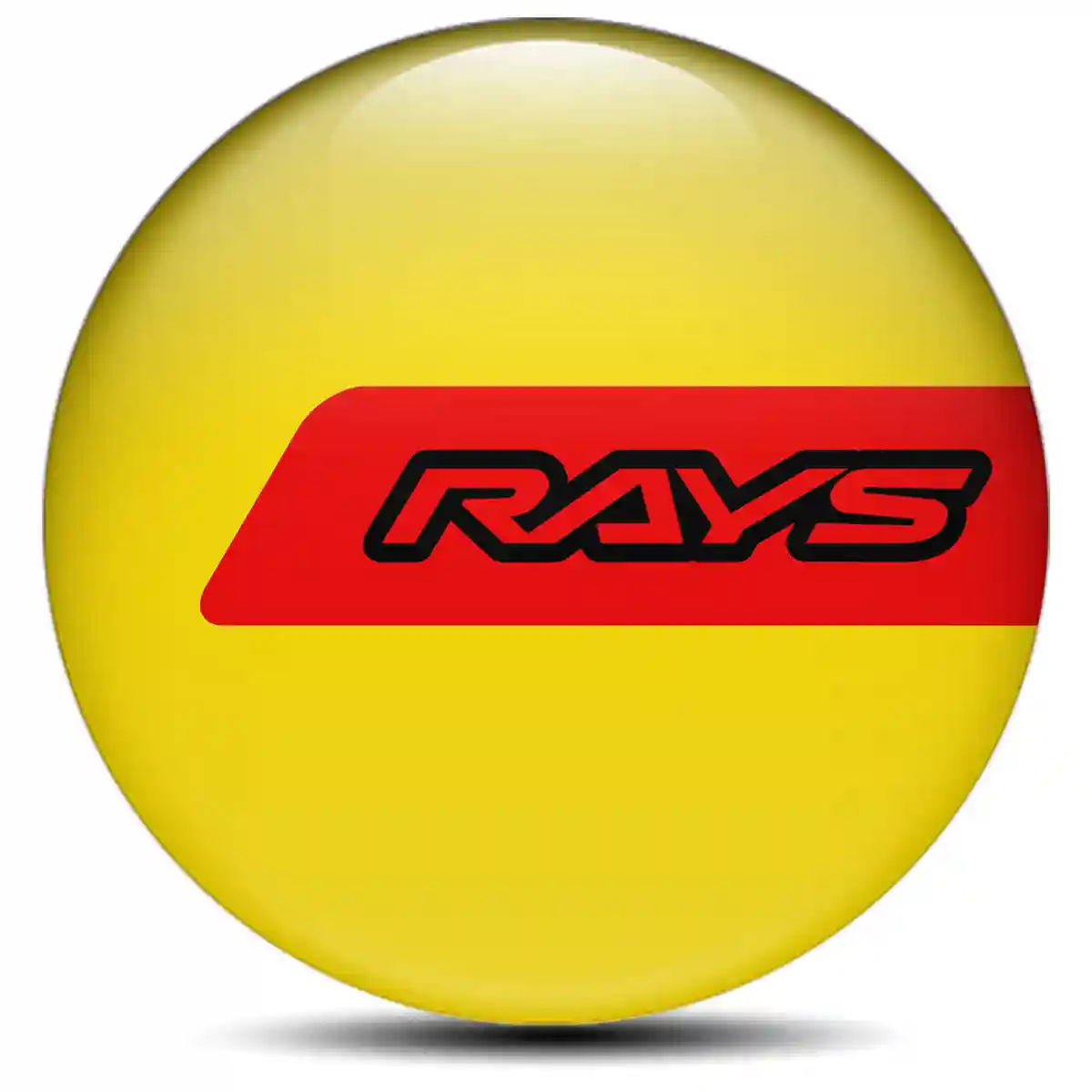 RAYS Emblem Epoxy Self-Adhesive Refined Design