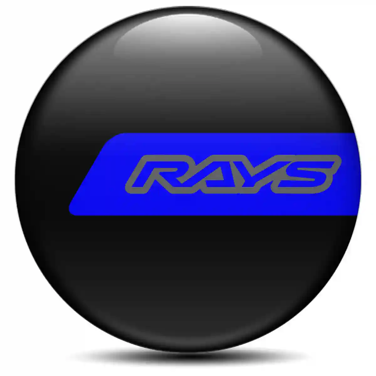 RAYS Emblem Wheel Center Caps Elite Finish