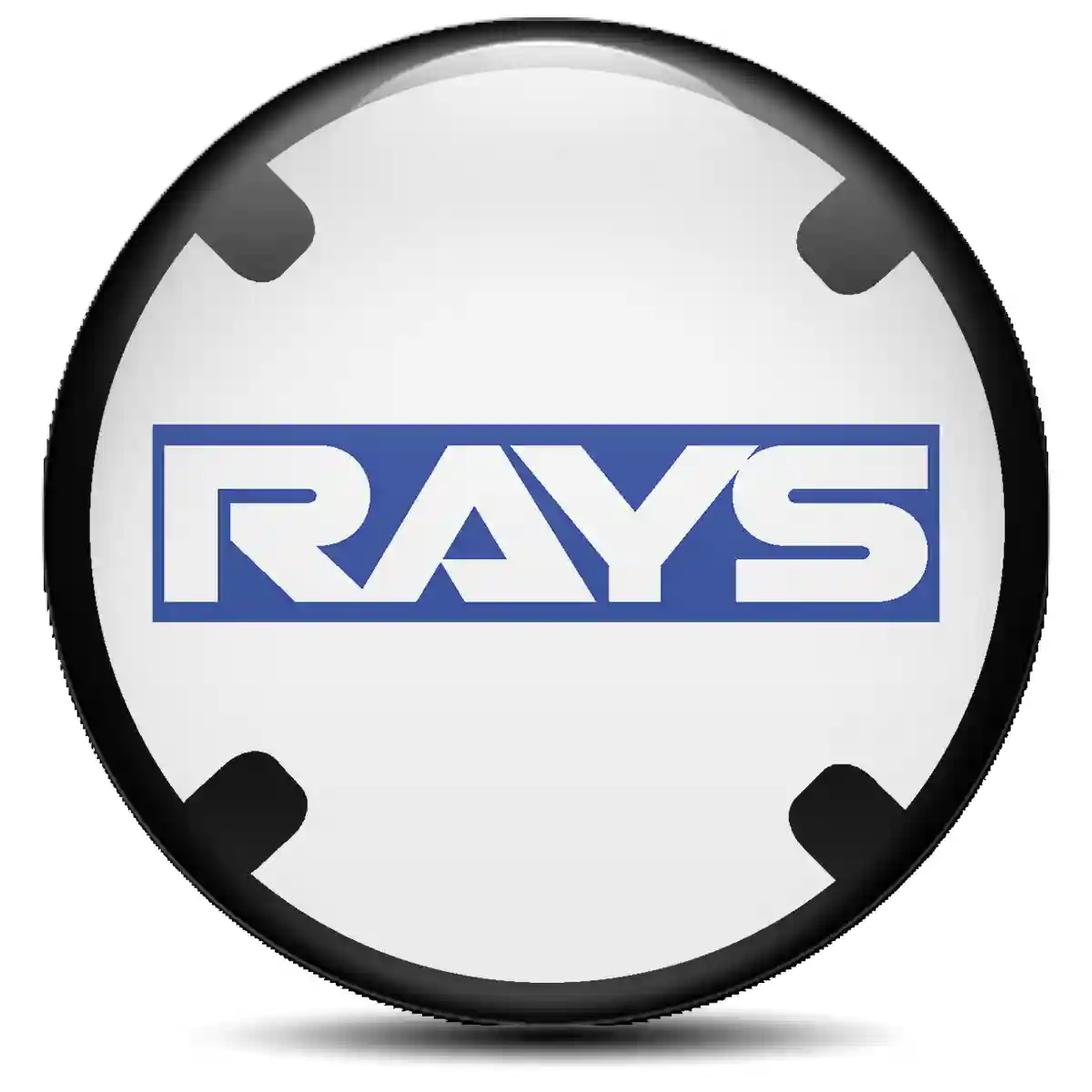 RAYS Emblem Wheel Center Caps Sleek Style