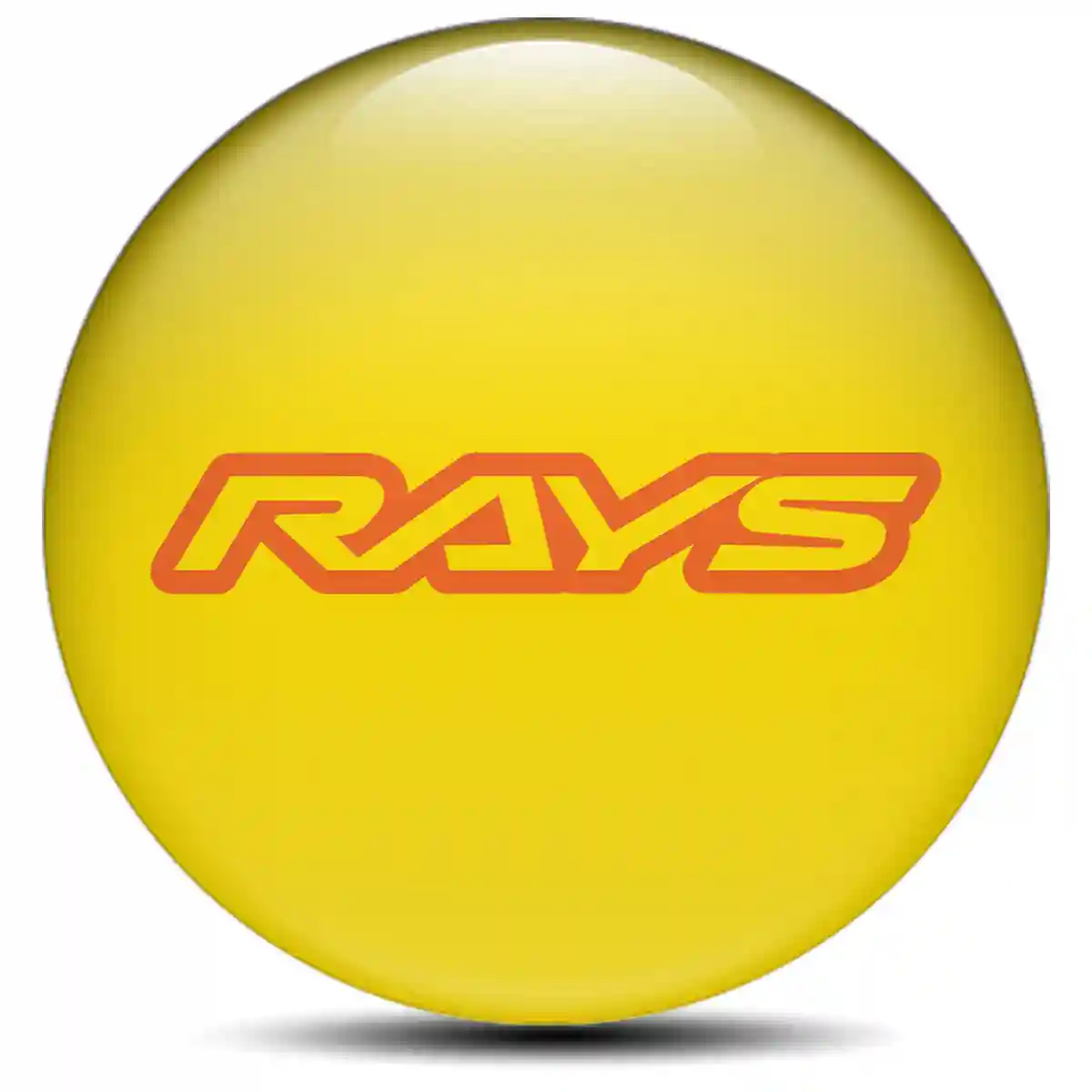 RAYS Logo Emblem Self-Adhesive Elite Finish
