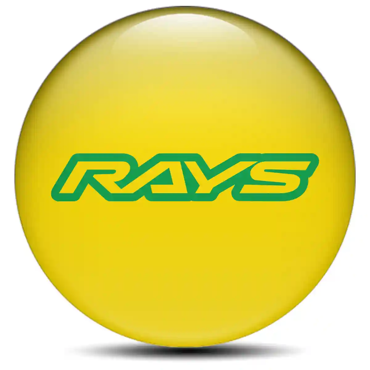 RAYS Logo Silicone Badge Prime Quality