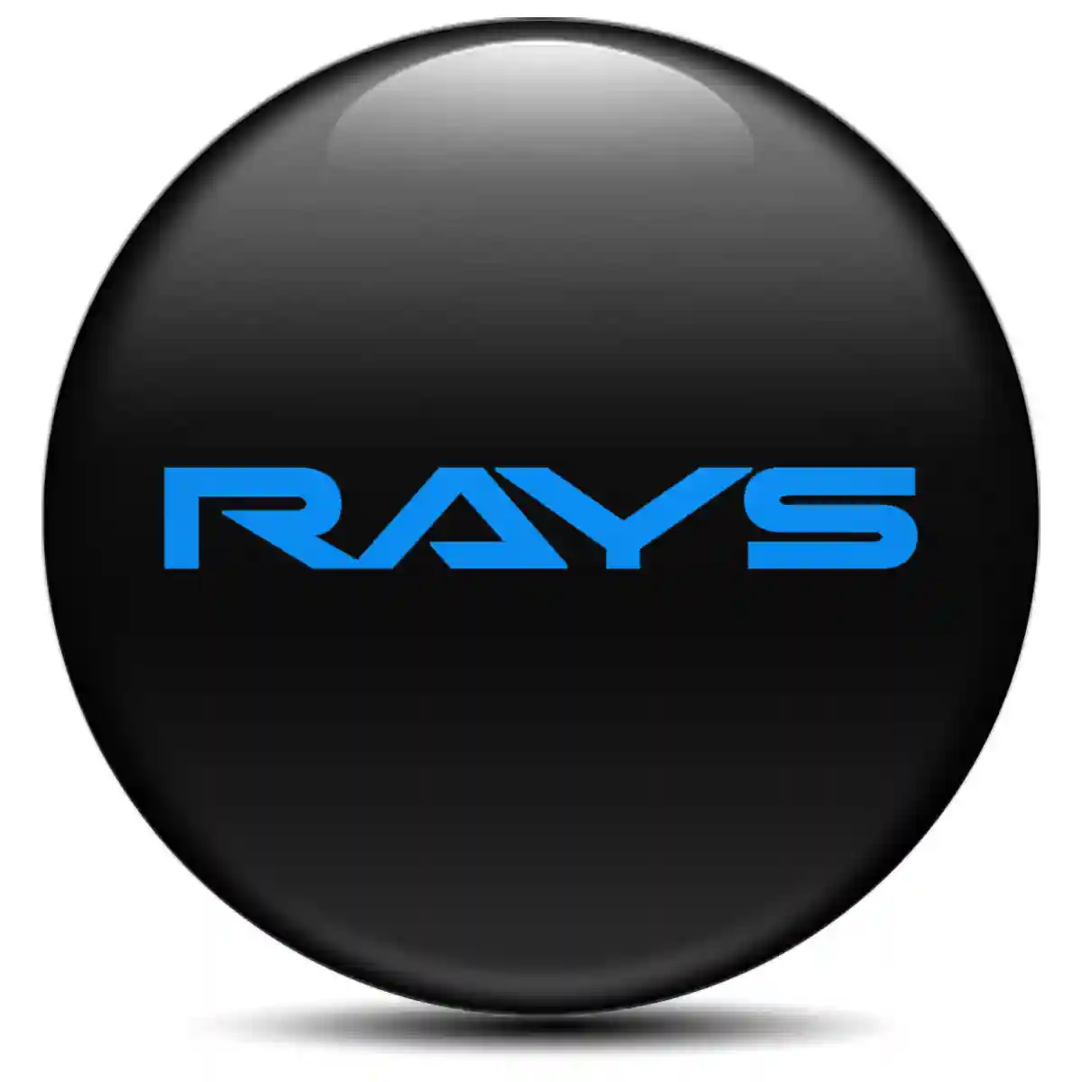 RAYS Logo Silicone Badge Refined Design