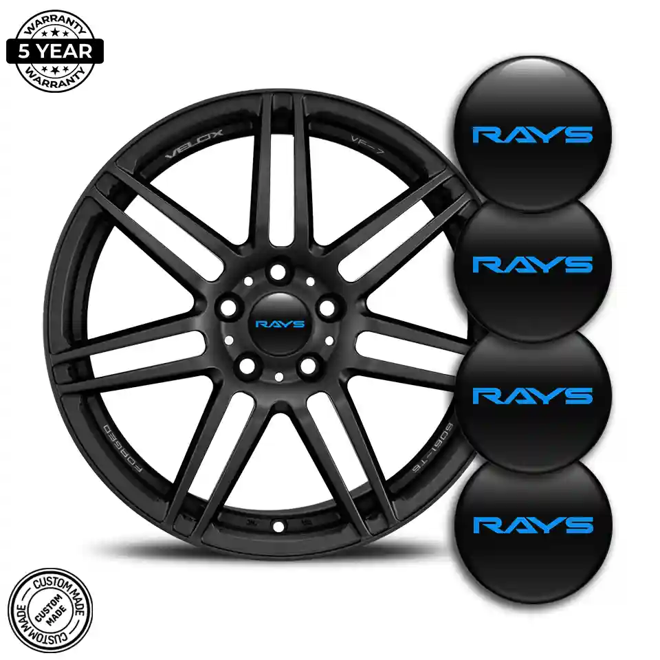 RAYS Logo Silicone Badge Refined Design