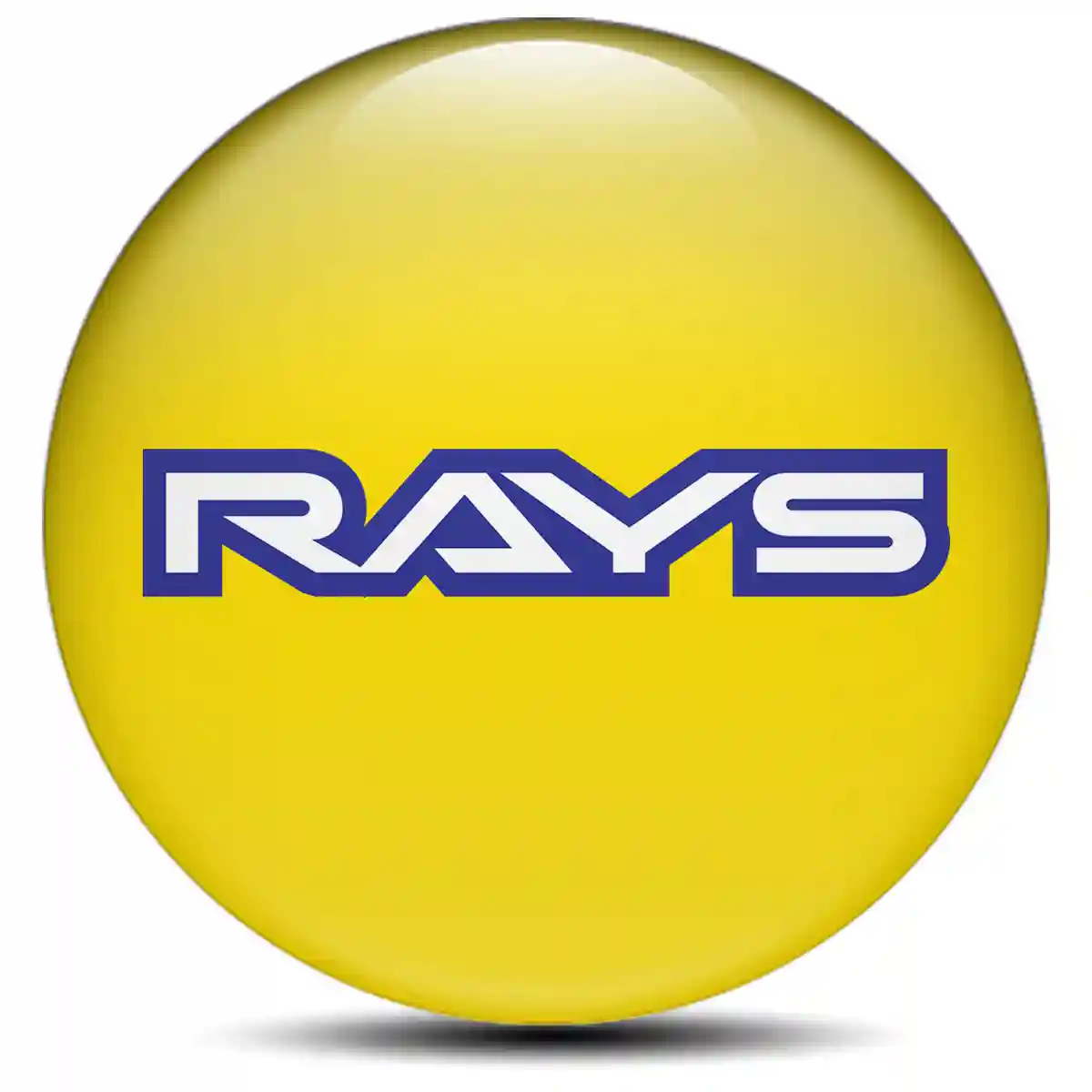 RAYS Logo Silicone Badge Self-Adhesive Prime Quality