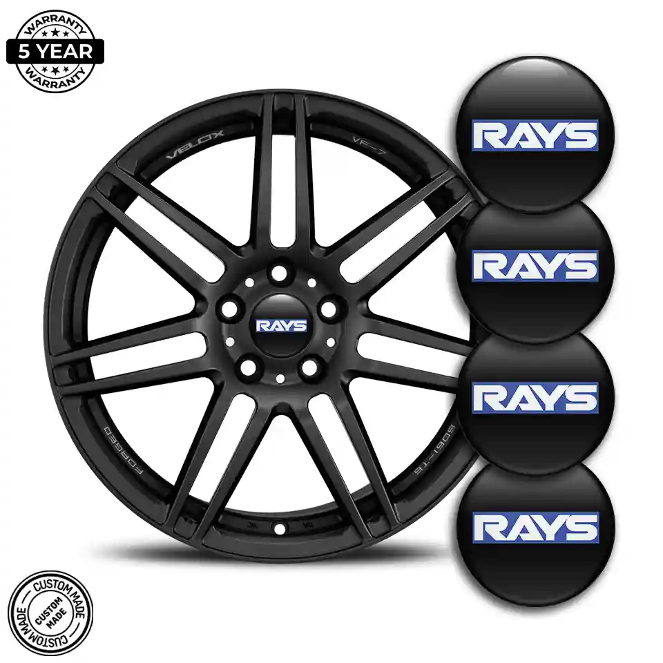 RAYS Logo Silicone Badge Self-Adhesive Superior Craft