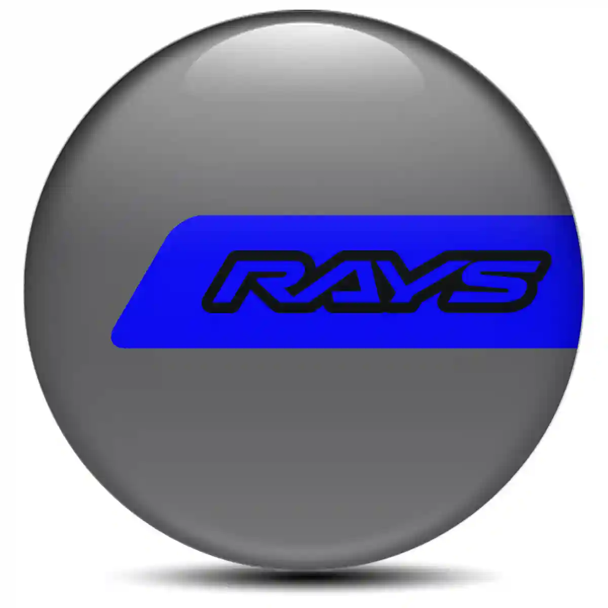 RAYS Logo Silicone Emblem Superior Craft