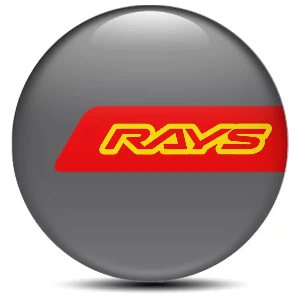 RAYS Logo Sticker Refined Design