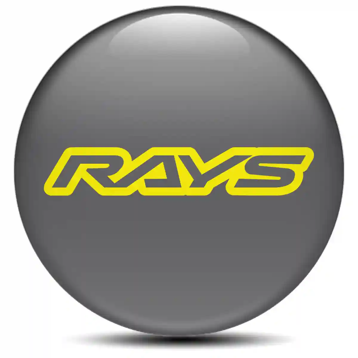 RAYS Logo Sticker Sleek Style